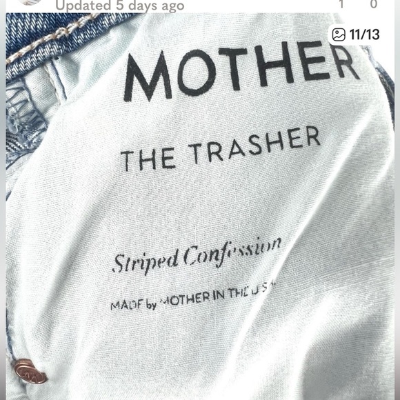 MOTHER Superior- The Thrasher - Striped Confession- 25 - Picture 10 of 12
